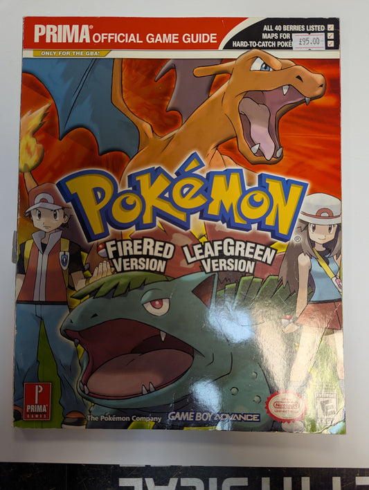 Pokémon Fire Red And Leaf Green Official Nintendo Prima Game Guide