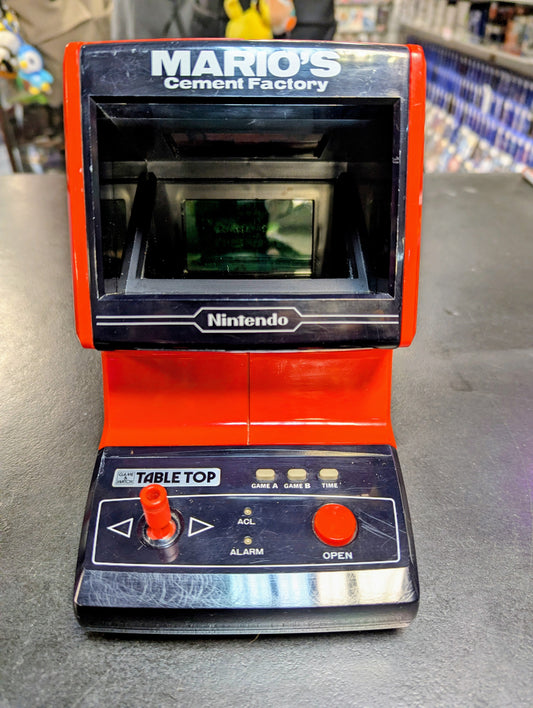 Nintendo Mario's Cement Factory Game Watch Table Top